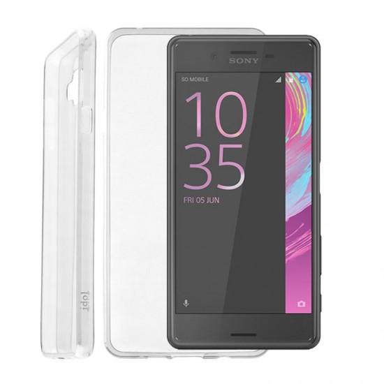 IDOL 1991 ΘΗΚΗ SONY XPERIA X PERFORMANCE F8131 ULTRA THIN TPU 0.3mm ΔΙΑΦΑΝΗ