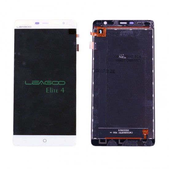 LEAGOO ELITE 4 ΟΘΟΝΗ + TOUCH SCREEN + LENS WHITE OR