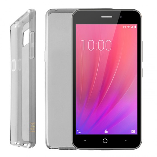 IDOL 1991 ΘΗΚΗ ZTE BLADE A602 SLIMCOLOR TPU GREY