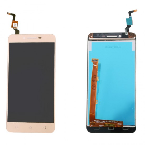 LENOVO A6020 VIBE K5 ΟΘΟΝΗ + TOUCH SCREEN + LENS GOLD REF. OR