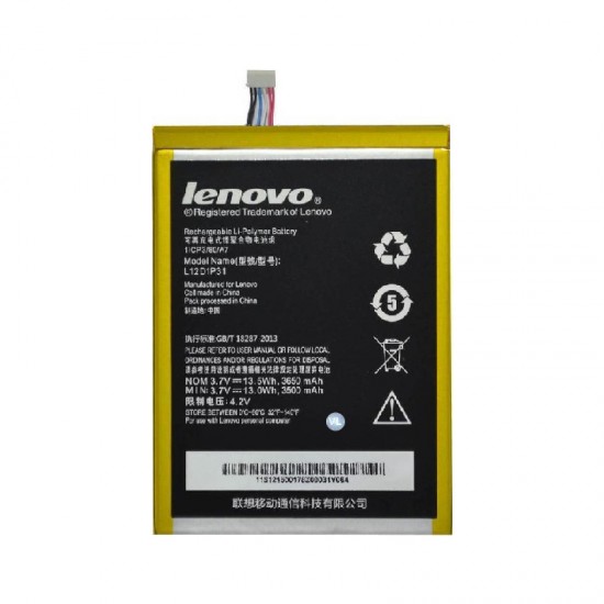 ΜΠΑΤΑΡΙΑ LENOVO L12D1P31 IDEATAB A1000/A3000 3650mAh BULK OR