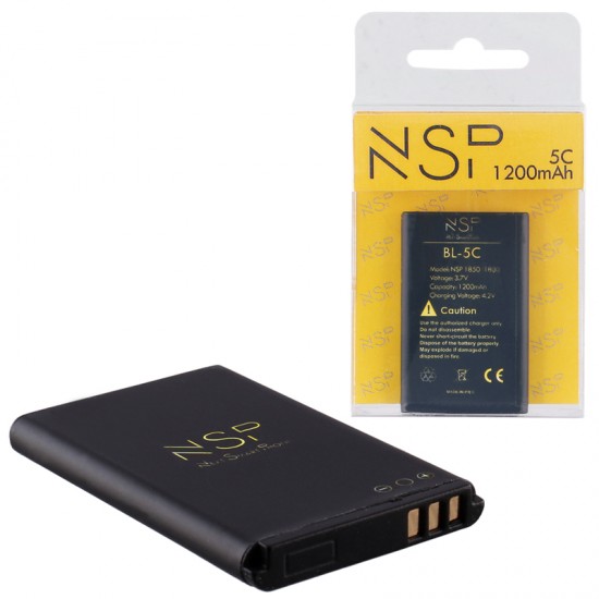 ΜΠΑΤΑΡΙΑ NSP BL-5C 1800/1850/2300/2500/2600/2650 1200mAh OR