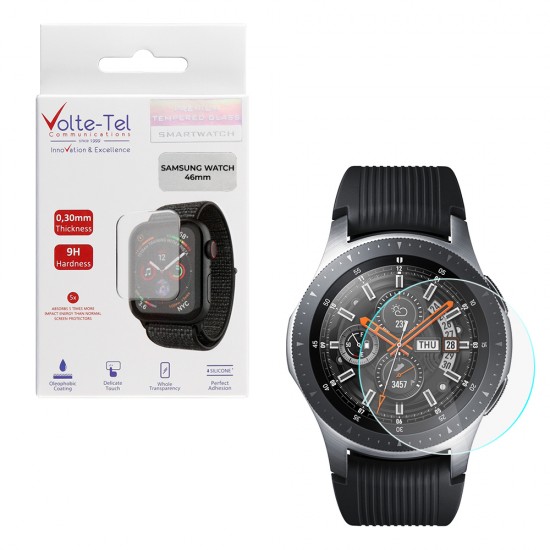 VOLTE-TEL TEMPERED GLASS SAMSUNG WATCH 46mm R800/R805 1.30