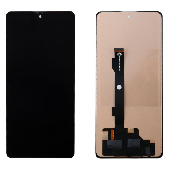 XIAOMI REDMI NOTE 12 PRO 5G/POCO X5 PRO 5G ΟΘΟΝΗ + TOUCH SCREEN + LENS BLACK TFT