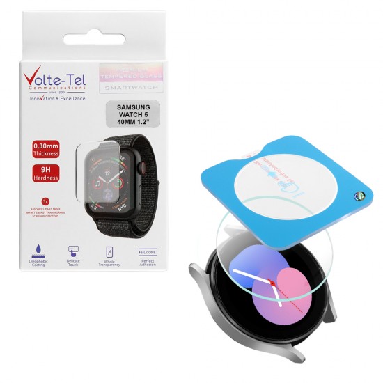 VOLTE-TEL TEMPERED GLASS SAMSUNG WATCH 5 40MM 1.2