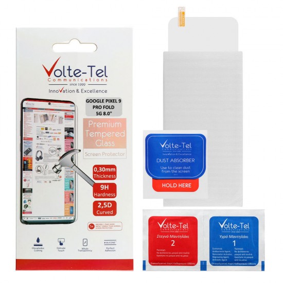 VOLTE-TEL TEMPERED GLASS GOOGLE PIXEL 9 PRO FOLD 5G 8.0