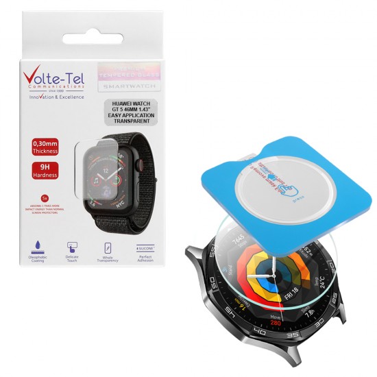 VOLTE-TEL TEMPERED GLASS HUAWEI WATCH GT 5 46MM 1.43