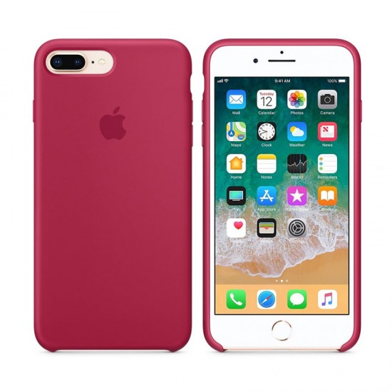 ΘΗΚΗ IPHONE 8/7 MQGT2ZM/A SILICONE COVER ROSE RED PACKING OR