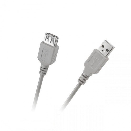 Προέκταση USB A/A M/F 3m Γκρι