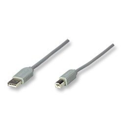 Manhattan καλώδιο USB A 1.1 σε USB B M/M 1m