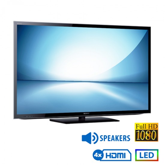 Used TV KDL-55HX753 LED/Sony/55\\"FHD/1920x1080/Black/w/Speakers/D-SUB & 4xHDMI & RJ45 & DVB-T