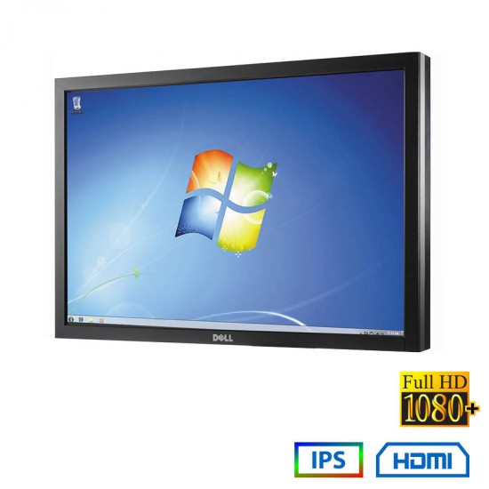 Used Monitor U2410F IPS LED/Dell/24\\"FHD/1920x1200/Wide/Black/No Stand/D-SUB & DVI-D & DP & HDMI & US