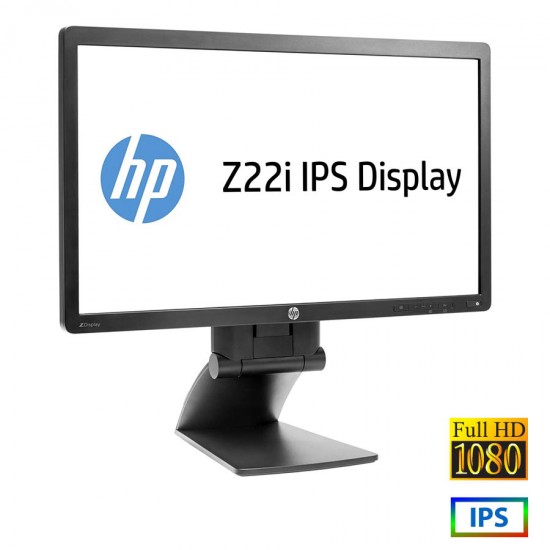 Used (A-) Monitor Z22i IPS LED/HP/22\\"FHD/1920x1080/Wide/Black/Grade A-/D-SUB & DVI-D & DP & USB Hub