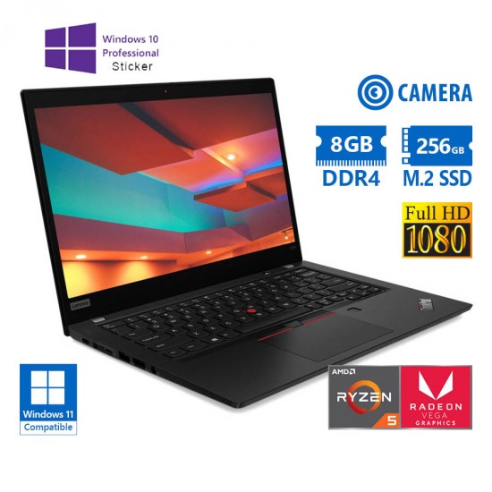 Lenovo ThinkPad X395 Ryzen 5 Pro 3500U/13.3``FHD/8GB DDR4/256GB M.2 SSD/w/Radeon™ Vega 8 Graphics (8