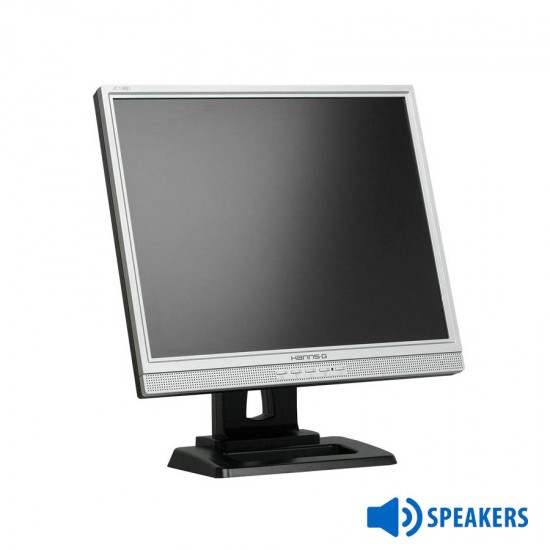 Used Monitor JC198D TFT/Hannsg/19/1280x1024/Silver/Black/w/Speakers/D-SUB & DVI