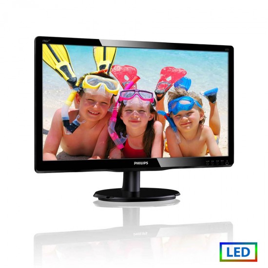 Used Monitor 196V4 LED/Philips/19\\"/1366x768/Wide/Black/D-SUB