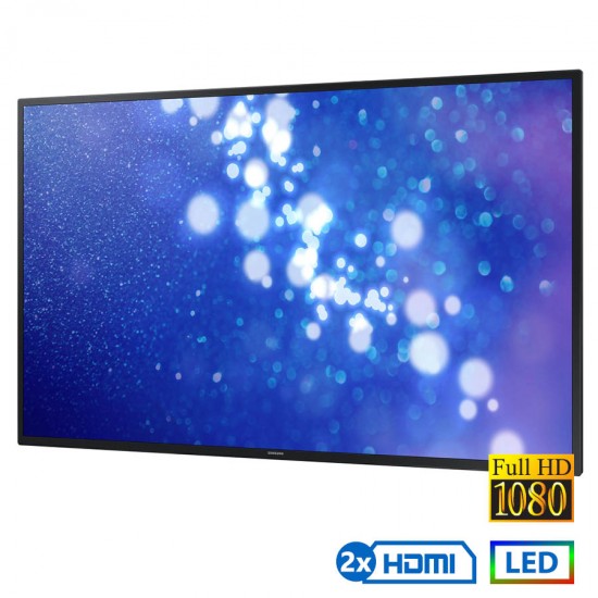 Used (A-) Signage Display LH75DME LED/Samsung/75\\"FHD/1920x1080/Black/Grade A-/D-SUB & DVI-D & 2xHDMI