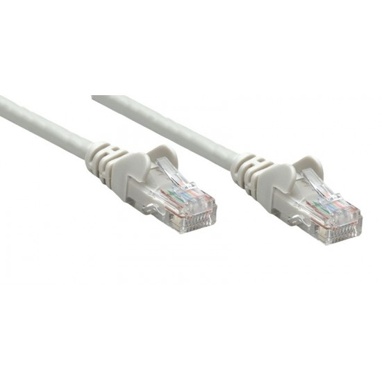 POWERTECH καλώδιο UTP Cat 6e CAB-N063, CCA, 24AWG, 0.5mm, 0.5m, γκρι