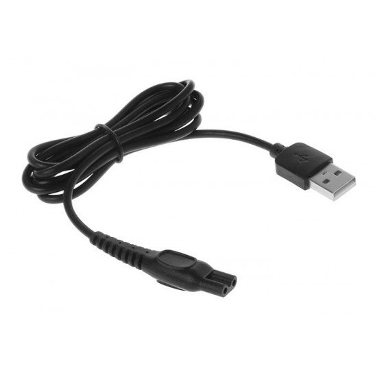 POWERTECH καλώδιο τροφοδοσίας USB CAB-U147, 10.3x5mm, 1m, μαύρο