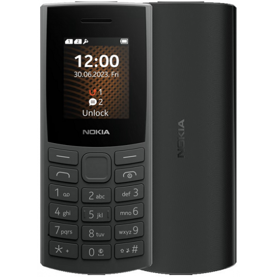 NOKIA 105 4G (2023) TA-1551 DS CHARCOAL ΜΕ ΕΛΛΗΝΙΚΟ ΜΕΝΟΥ EU