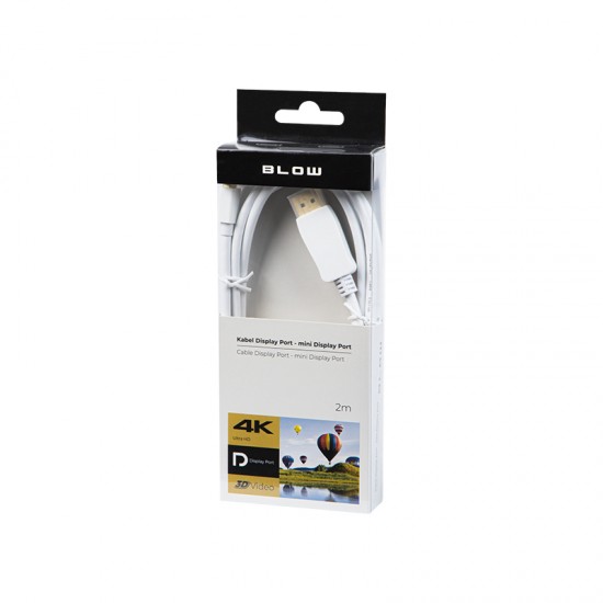 Καλώδιο mini DisplayPort - DisplayPort 2m