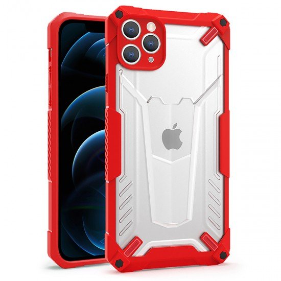 Tel Protect Hybrid Case for Iphone 11 Pro Red