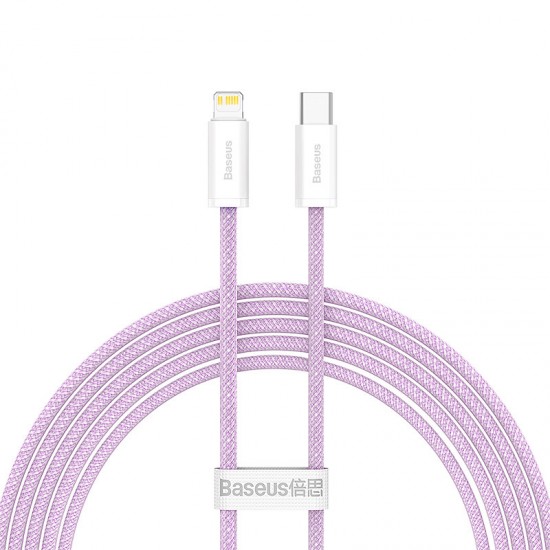 Baseus Cable Dynamic - Type C to Lightning - PD 20W 2 metres (CALD000105) purple