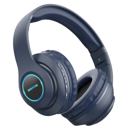 Borofone Headphones BO17 bluetooth navy