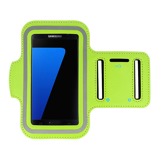 Armband SLIM Case for iPhone 11/11Pro/12/12Pro/13/13Pro/Samsung S20/S21/S22 (5,5 Inches) LIME