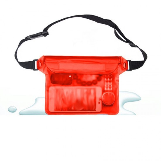 Waterproof pouch - Type 3 red