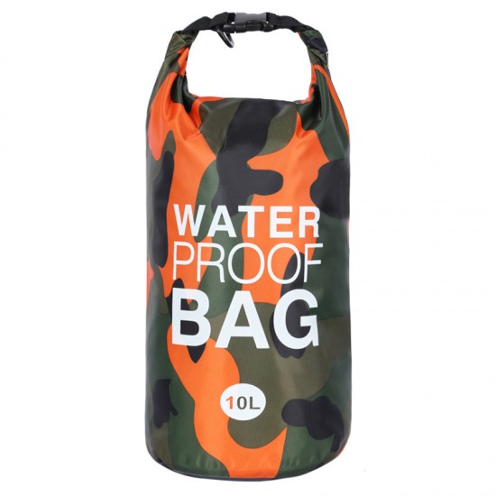 Waterproof Dry Bag Type 1 10L orange camouflage