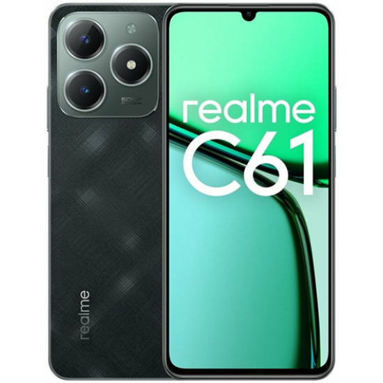 REALME C61 256GB ROM/6GB RAM DUAL SIM DARK GREEN EU