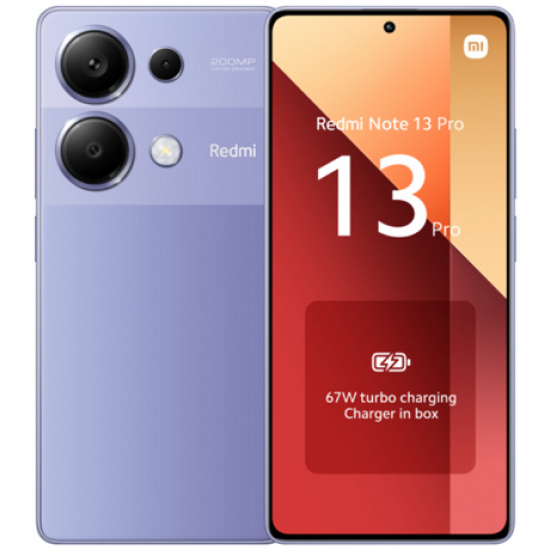 XIAOMI REDMI NOTE 13 PRO 256GB ROM/8GB RAM LAVENDER PURPLE EU