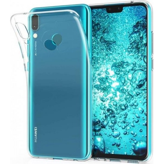 (Huawei Y9 2019) Senso Back Cover TPU Transparent