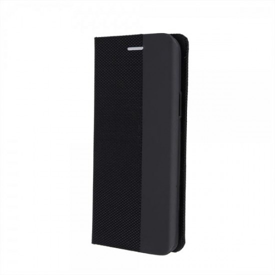 (IPhone 14 Plus) Senso Book Case Primo  Δερματίνης Raven Black