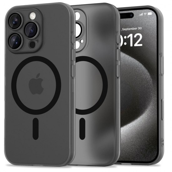 (iPhone 16 Pro Max) Tech-Protect Back Cover MagSlim Matte Black