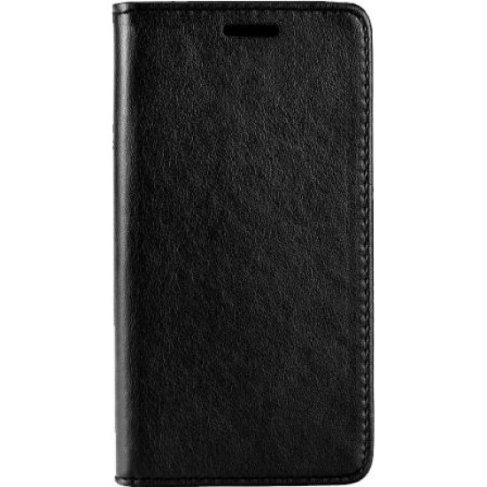 (iPhone XS MAX) Senso Book Cover Leather Stand Black