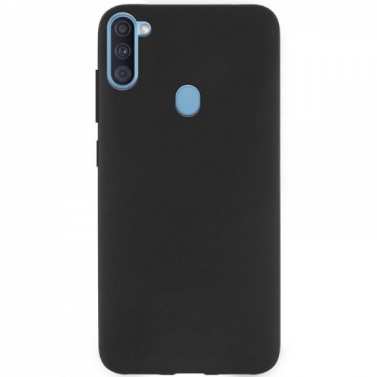 (Samsung A11) Senso Back Cover Soft Touch Black