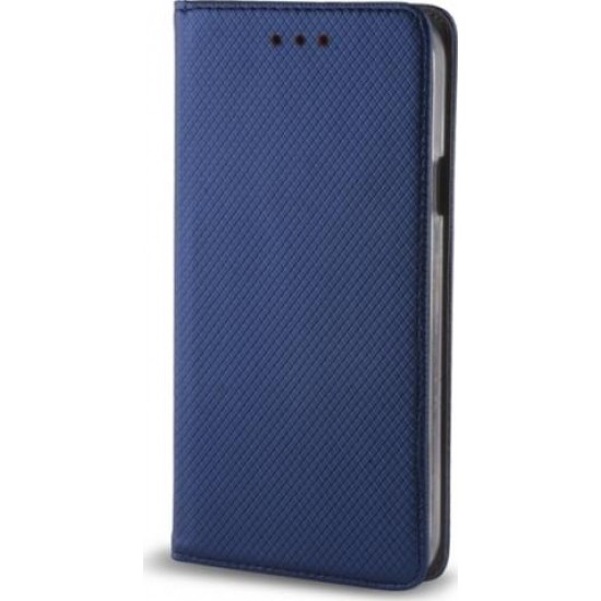 (Samsung A21) Senso Book Cover Smart Magnet Blue