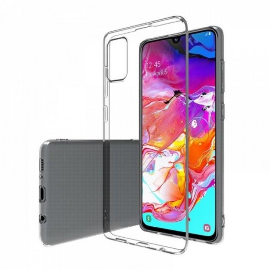 (Samsung A22 5G) Senso Back Cover TPU Transparent