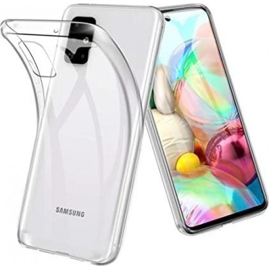 (Samsung A31) Senso Back Cover TPU Transparent