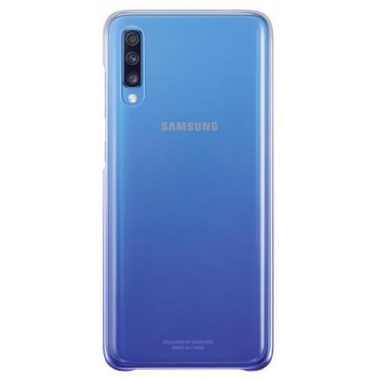 (Samsung A70) Samsung Back Cover Gradiation Violet