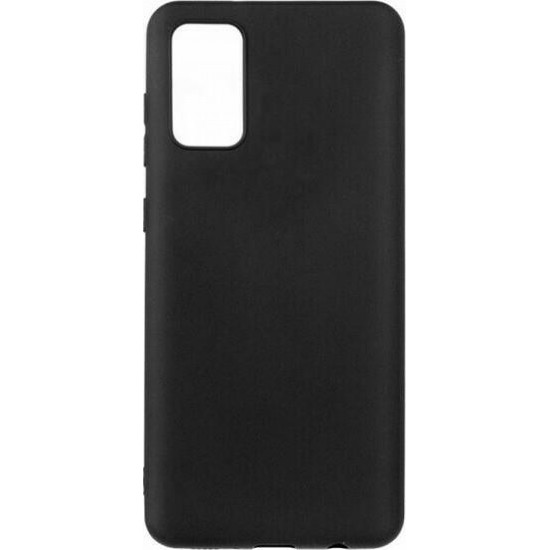 (Samsung Galaxy A31) Senso Back Cover Soft Touch Μαύρο