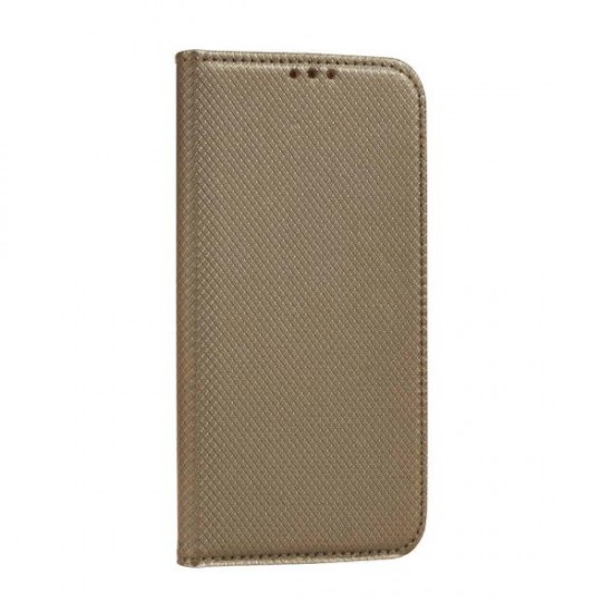 (Samsung Galaxy A55 5G) Senso Book Cover Smart Magnet Gold