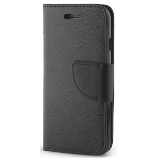 (Samsung J3 2018) Θήκη OEM Book Cover Fancy Diary Black