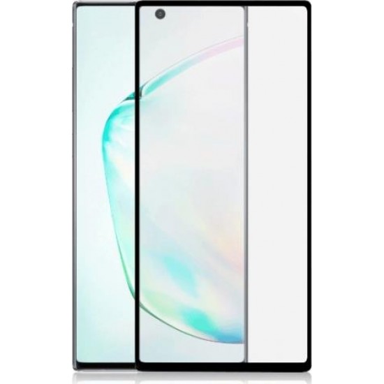 (Samsung Note 10) Fonex 3D Full Face Tempered Glass Black