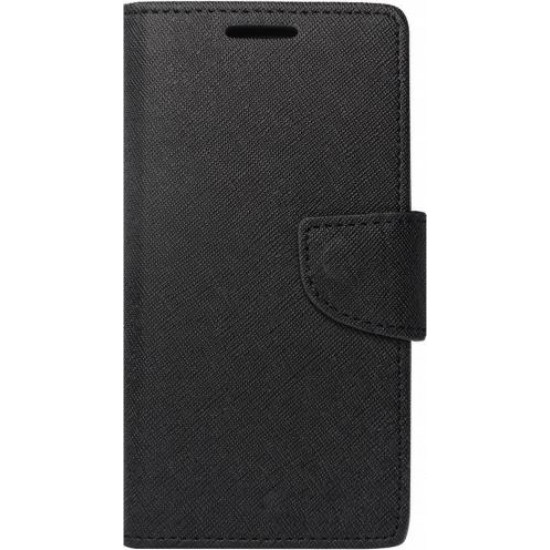 (Samsung S20 Plus) iSelf Book Cover Fancy Diary Black