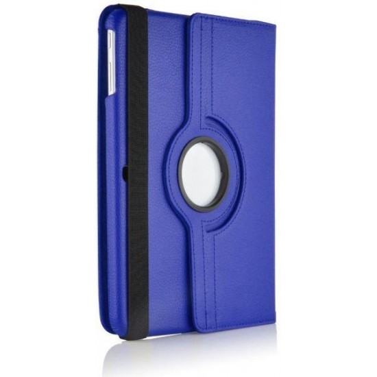 (Samsung Tab 3) OEM Rotating Stand Case Blue