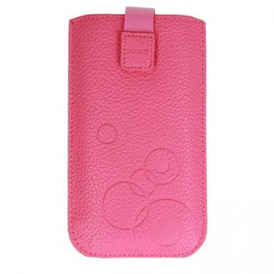 (Sam A21S/A71/S10 Lite/S20 Plus/Note 10 Plus/ Xiaomi Redmi Note 8T)  Telone Belt Case Deko Fuchsia