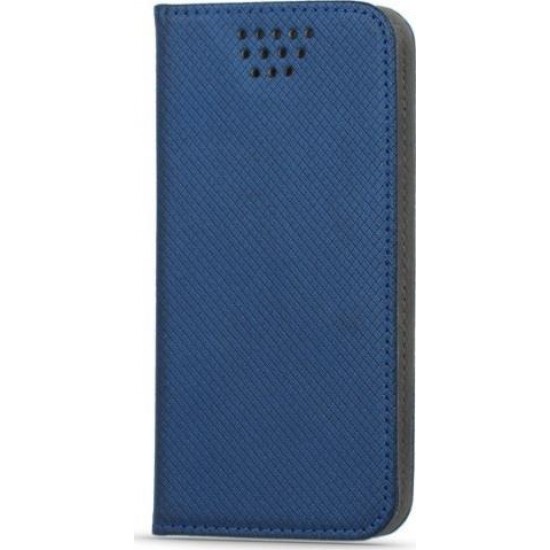 (Universal 4.5-5.0) OEM Book Cover Smart Magnet Blue